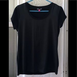 VINCE CAMUTO CONTRAST PANEL BLOUSE TOP SMALL NEW